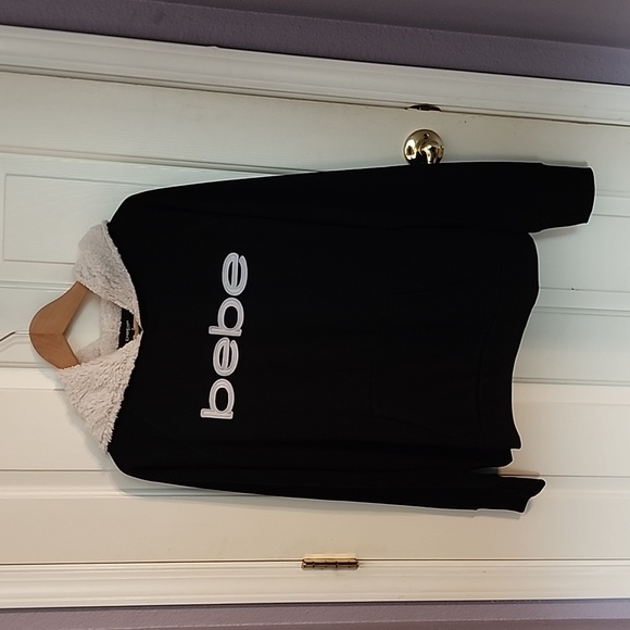 Bebe Sport Sherpa Lined Hoodie - Picture 4 of 9